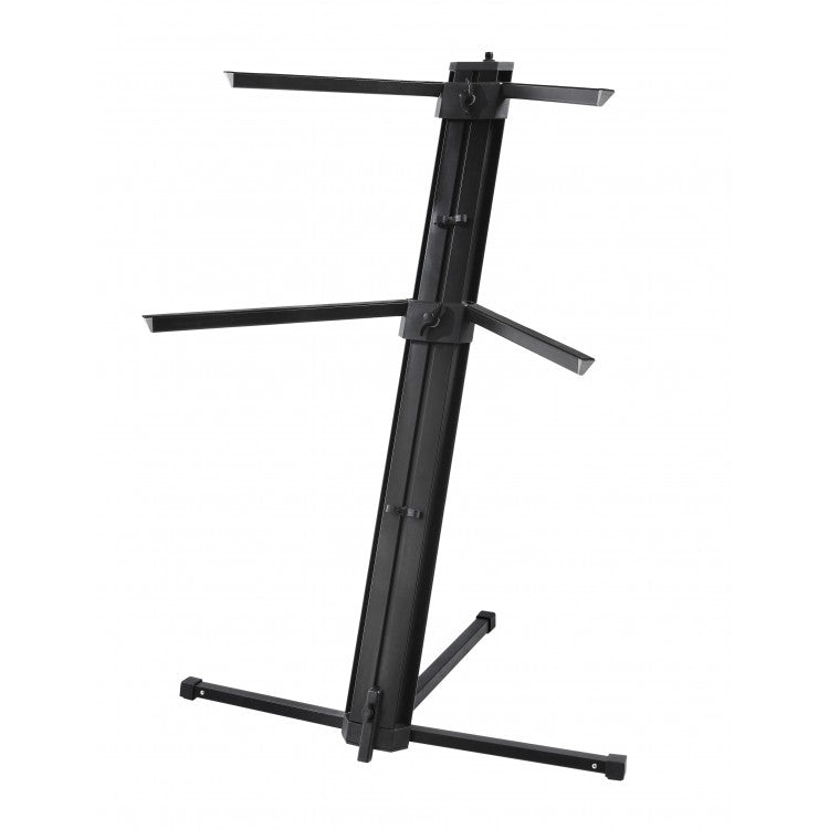 Proel Double Tier Steel Column Keyboard Stand  Proel Double Tier Steel Column Keyboard Stand