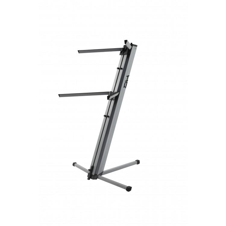Proel Double Tier Steel Column Keyboard Stand  Proel Double Tier Steel Column Keyboard Stand