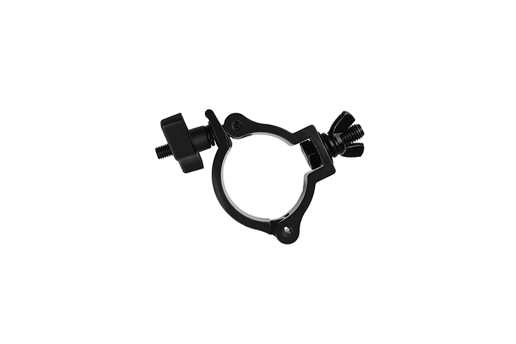 Light Duty Aluminium pipe clamp suits 48mm standard lighting bar, 75kg SWL  Light Duty Aluminium pipe clamp suits 48mm standard lighting bar, 75kg SWL