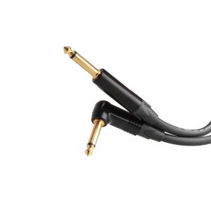BOX BUY X 10 Right angle mono jack to jack Inst cable (7mm) Neutrik connectors (gold pins)   3m DHX160LU3  BOX BUY X 10 Right angle mono jack to jack Inst cable (7mm) Neutrik connectors (gold pins)   3m DHX160LU3